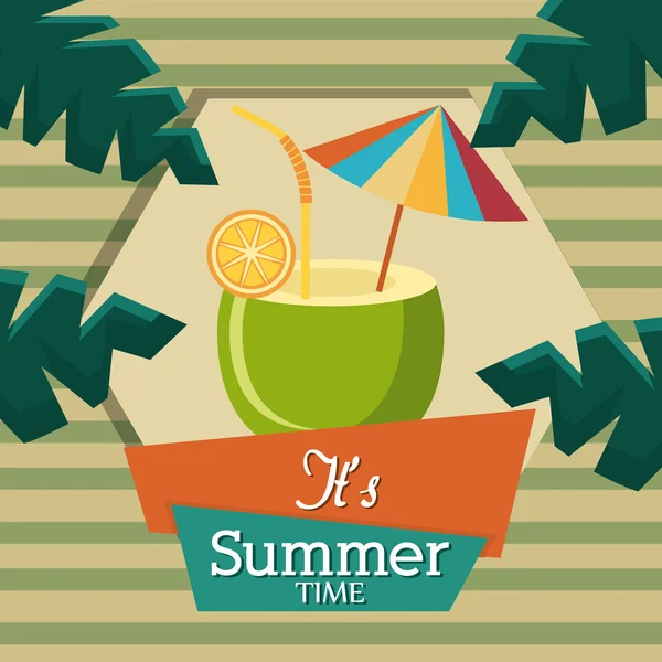 Summer design. — Stock Vector