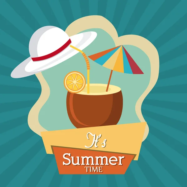 Summer design. — Stock Vector