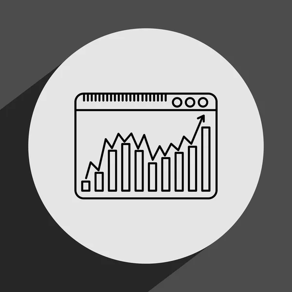 Icona dei social media — Vettoriale Stock