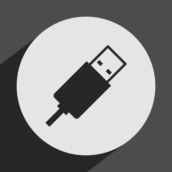 Icono USB — Archivo Imágenes Vectoriales