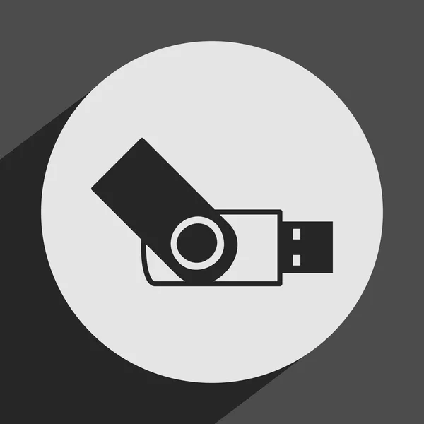 USB-pictogram — Stockvector