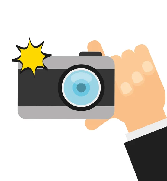 Camera app — Stock Vector