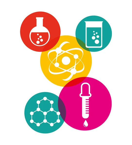 Concepto de laboratorio — Archivo Imágenes Vectoriales