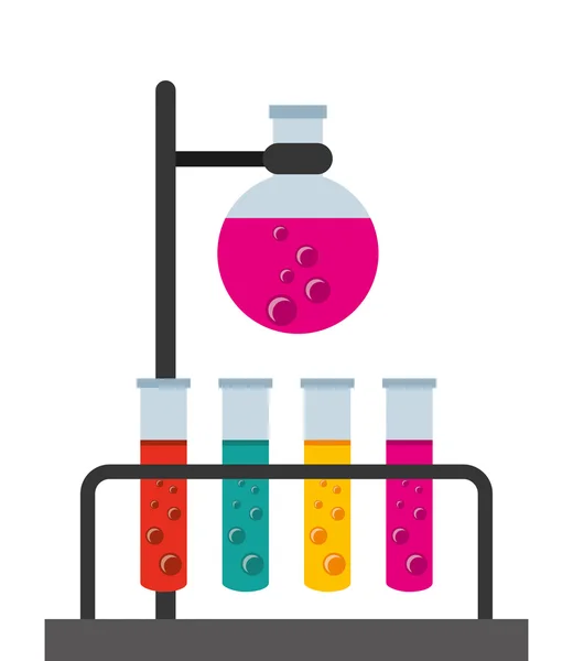 Laboratorium concept — Stockvector