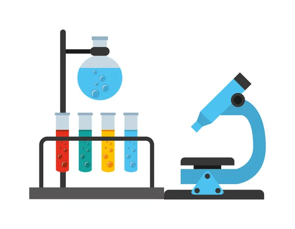 Concetto di laboratorio — Vettoriale Stock