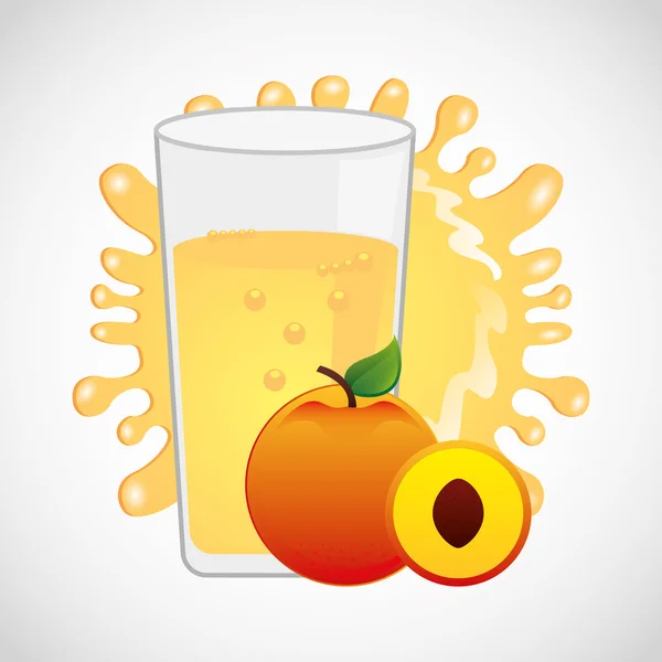 Jus de fruits — Image vectorielle