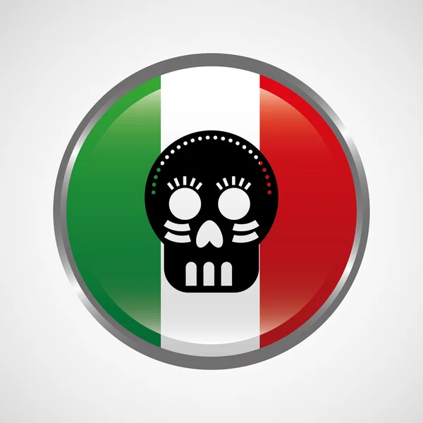 Mexiko ikona — Stockový vektor