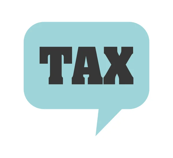 Daňová koncepce — Stockový vektor