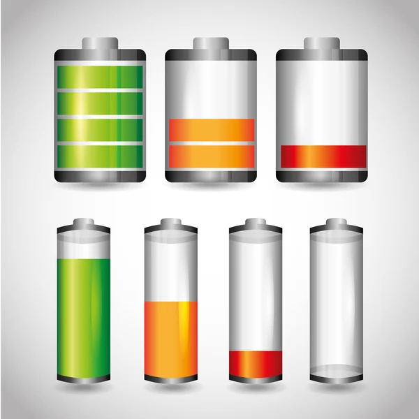 Battery concept — Stock Vector