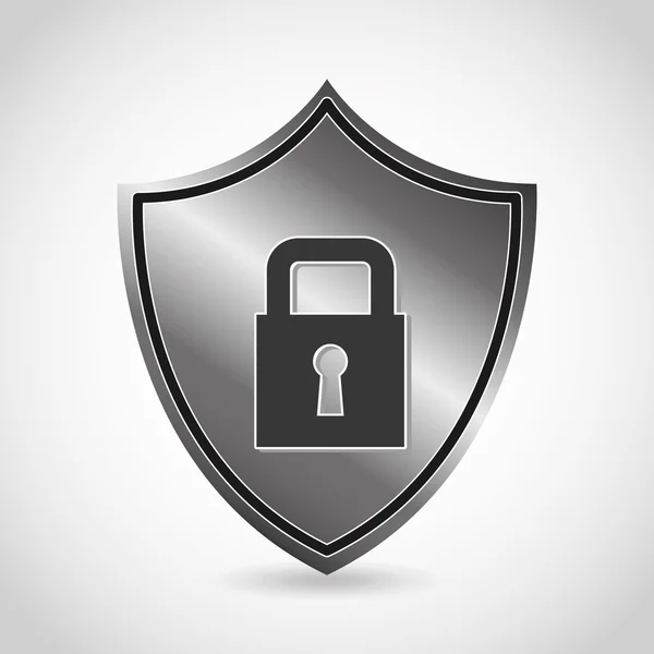 Icono de seguridad — Vector de stock