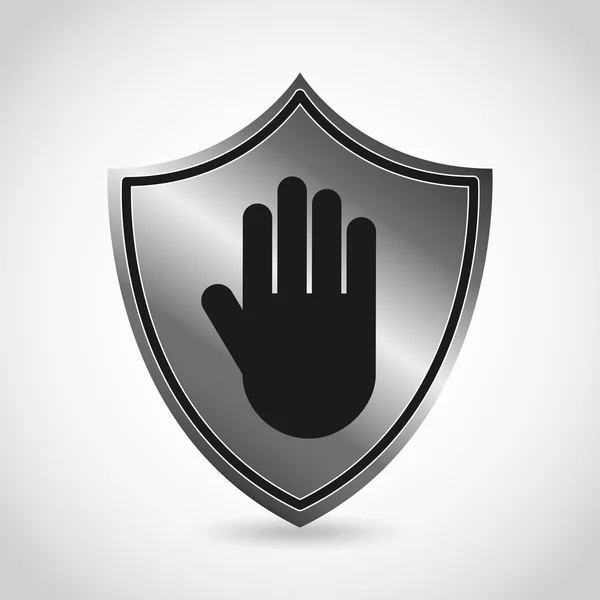 Icono de seguridad — Vector de stock