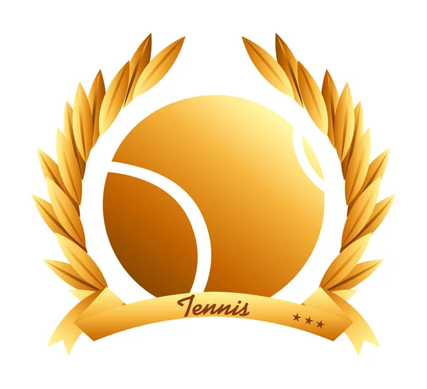 Tenis Deporte — Vector de stock