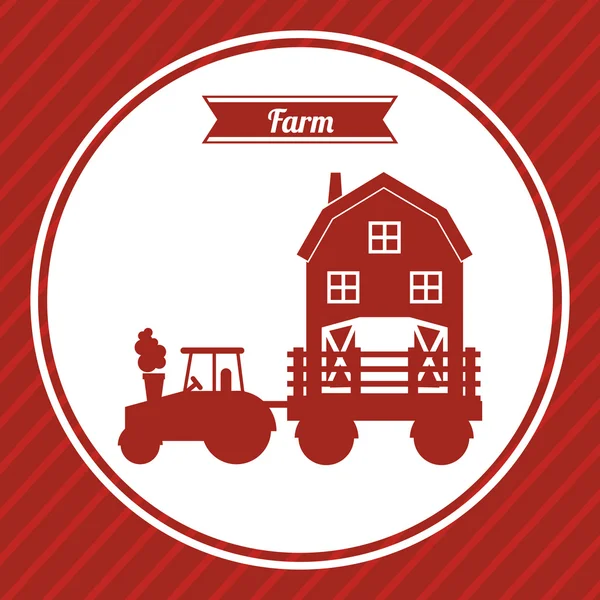 Ferme Frais — Image vectorielle