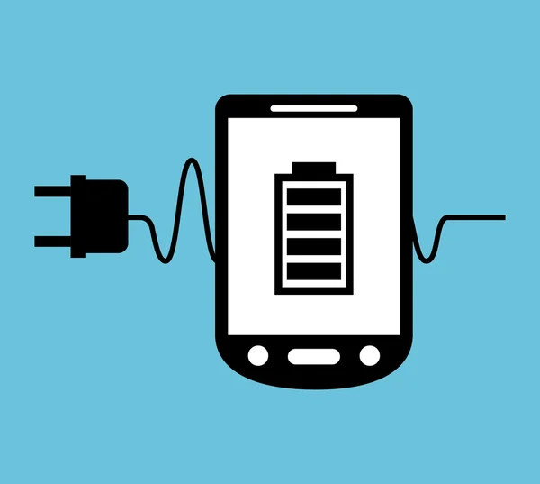 Puissance de batterie — Image vectorielle