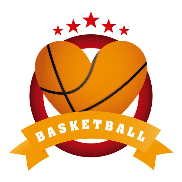 Баскетбол спорт — стоковий вектор