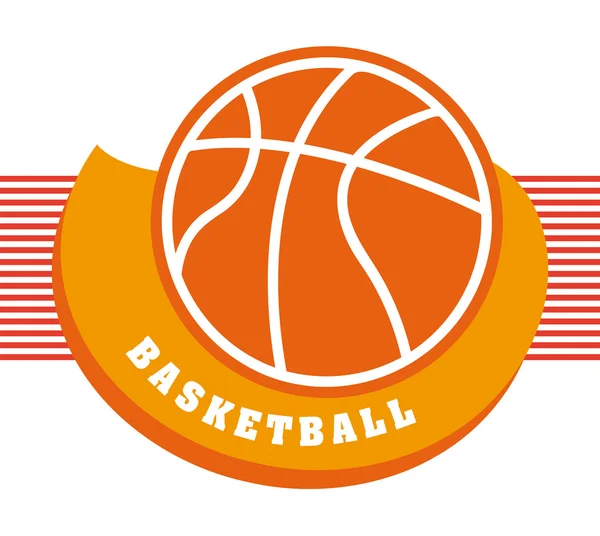 Deportes de baloncesto — Vector de stock