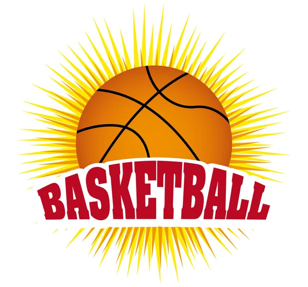 Basketbal sport — Stockvector