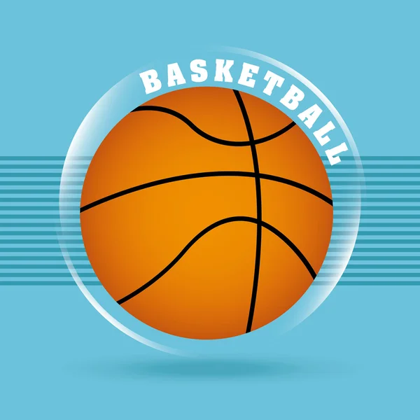 Basketbal sport — Stockvector