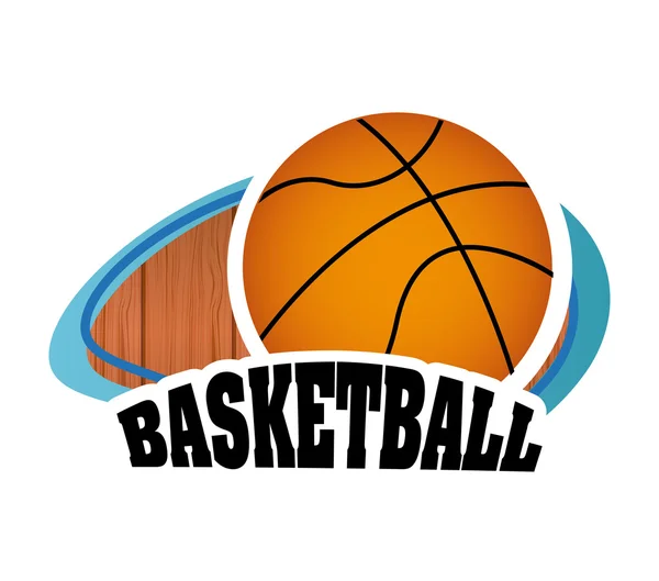 Kosárlabda-sport — Stock Vector