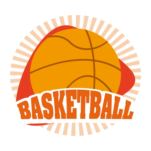 Sport de basket-ball — Image vectorielle