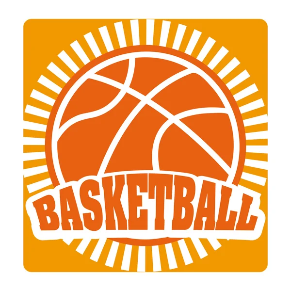 Sport de basket-ball — Image vectorielle