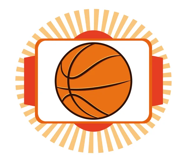 Desporto de basquete — Vetor de Stock