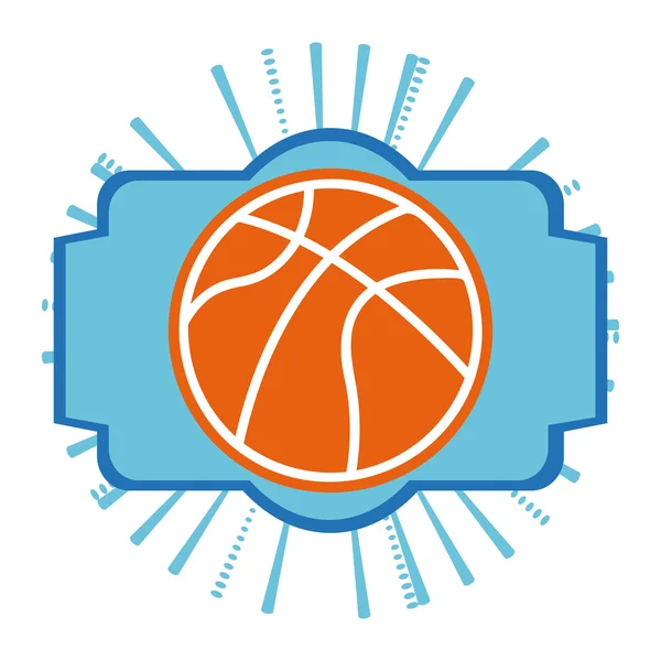 Μπάσκετ αθλητισμού — Διανυσματικό Αρχείο