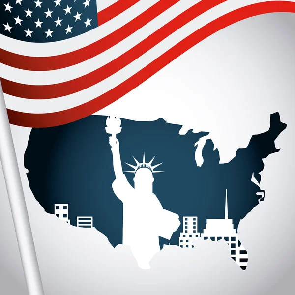 United states emblem — Stock Vector