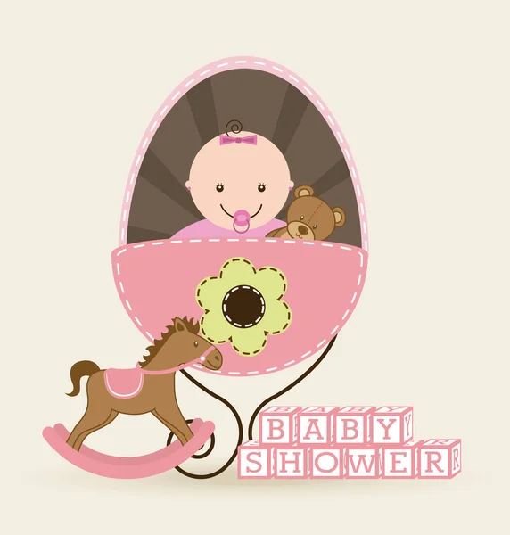 Baby shower — Wektor stockowy