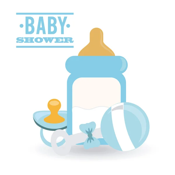 Baby shower — Stock Vector