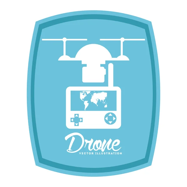 Tecnologia de drone —  Vetores de Stock