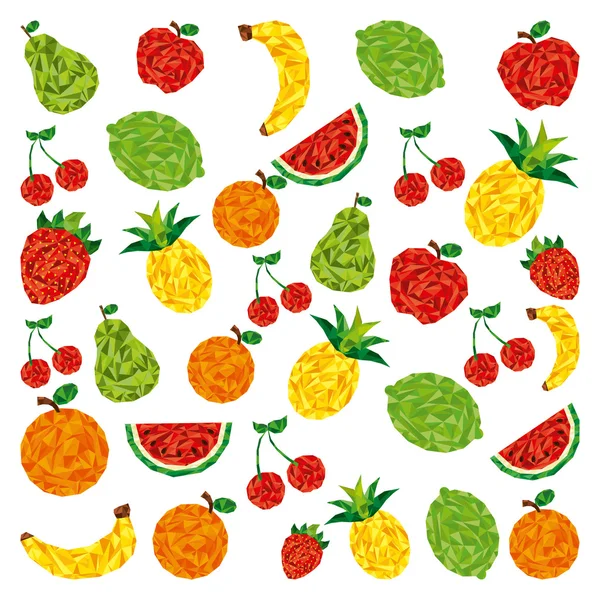Абстрактные фрукты — стоковый вектор