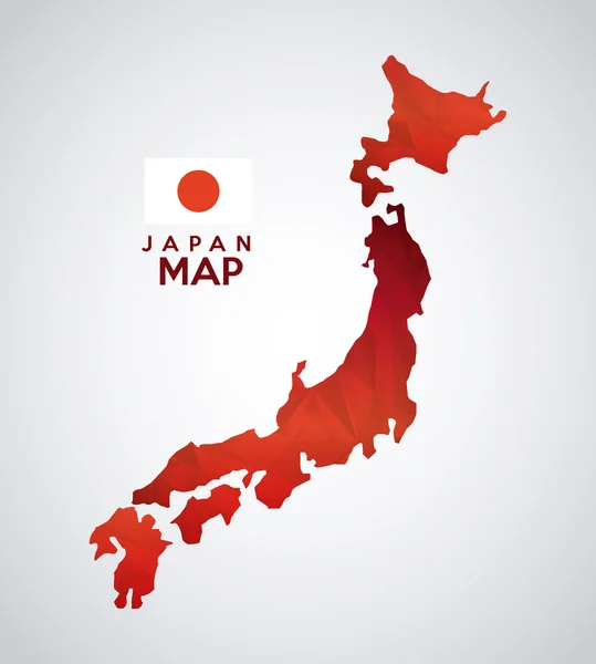 Japan land — Stock vektor