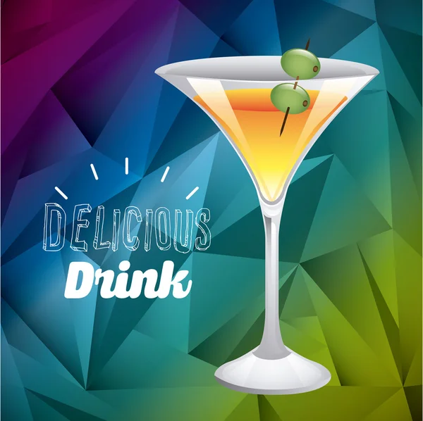 Dlicious drink — Stock vektor