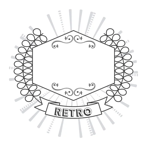 Ретро етикетки — стоковий вектор