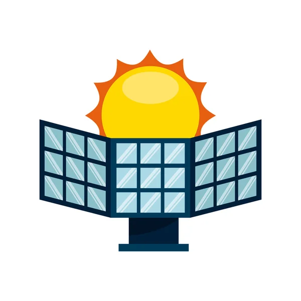 Énergie solaire — Image vectorielle