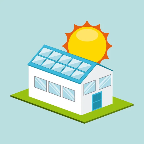 Solarenergie — Stockvektor