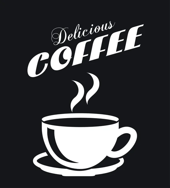 Delicioso café — Archivo Imágenes Vectoriales