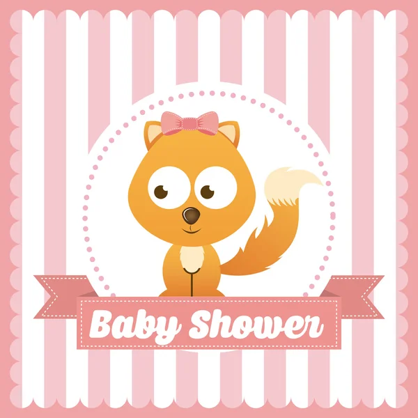 Baby shower — Stock Vector