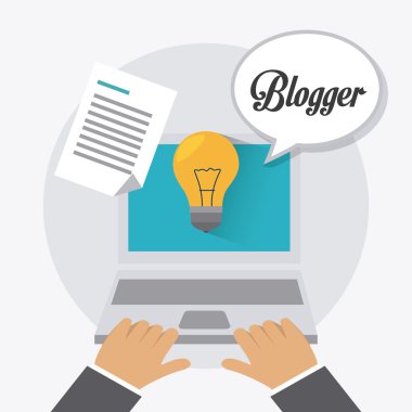 Blogger dijital tasarım.