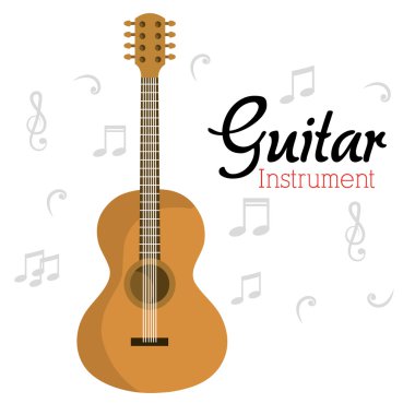 Müzik aletleri tasarım.