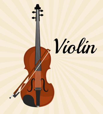 Müzik aletleri tasarım.