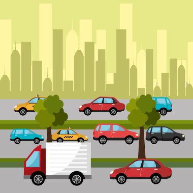 City transport design.