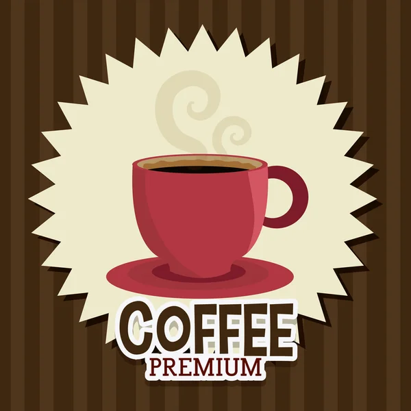 Coffee digital design. — Stock Vector