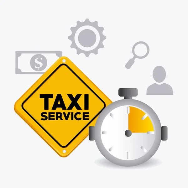 Taxi service design. — Stock Vector