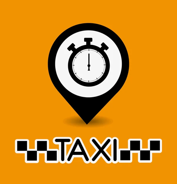 Taxi služeb design. — Stockový vektor