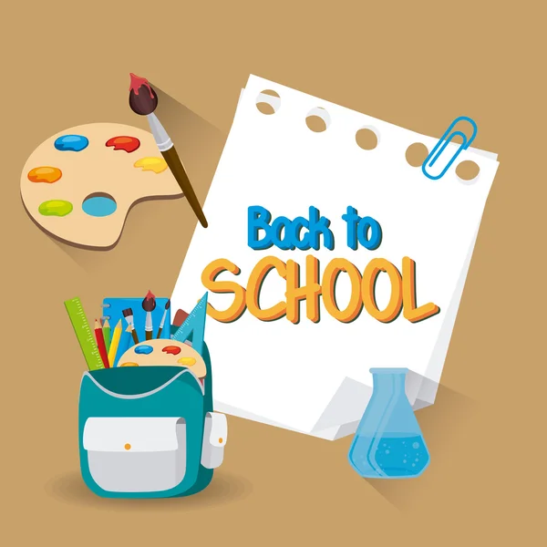 Back to school design. — Stock Vector