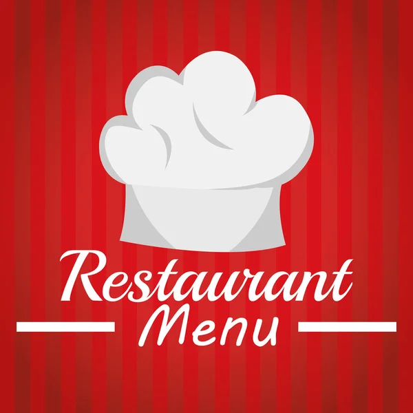 Diseño del restaurante . — Vector de stock