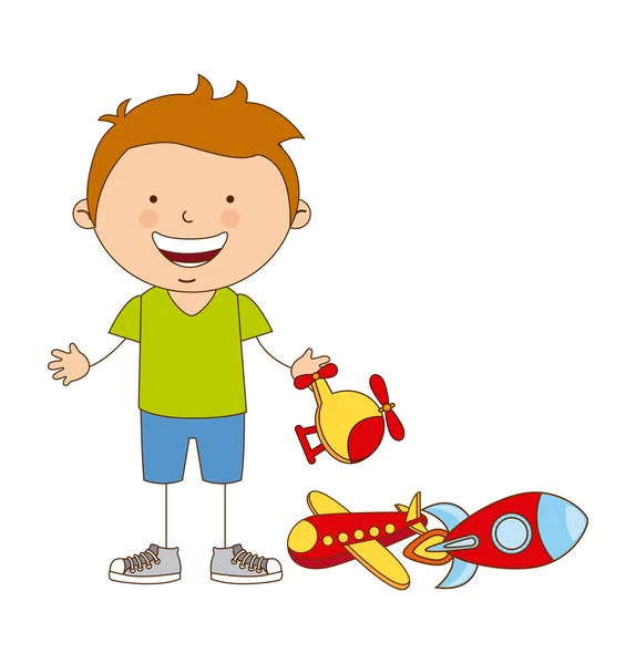 Jouets pour enfants — Image vectorielle