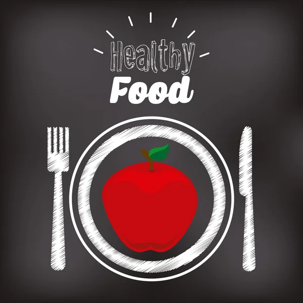 Здорове харчування — стоковий вектор